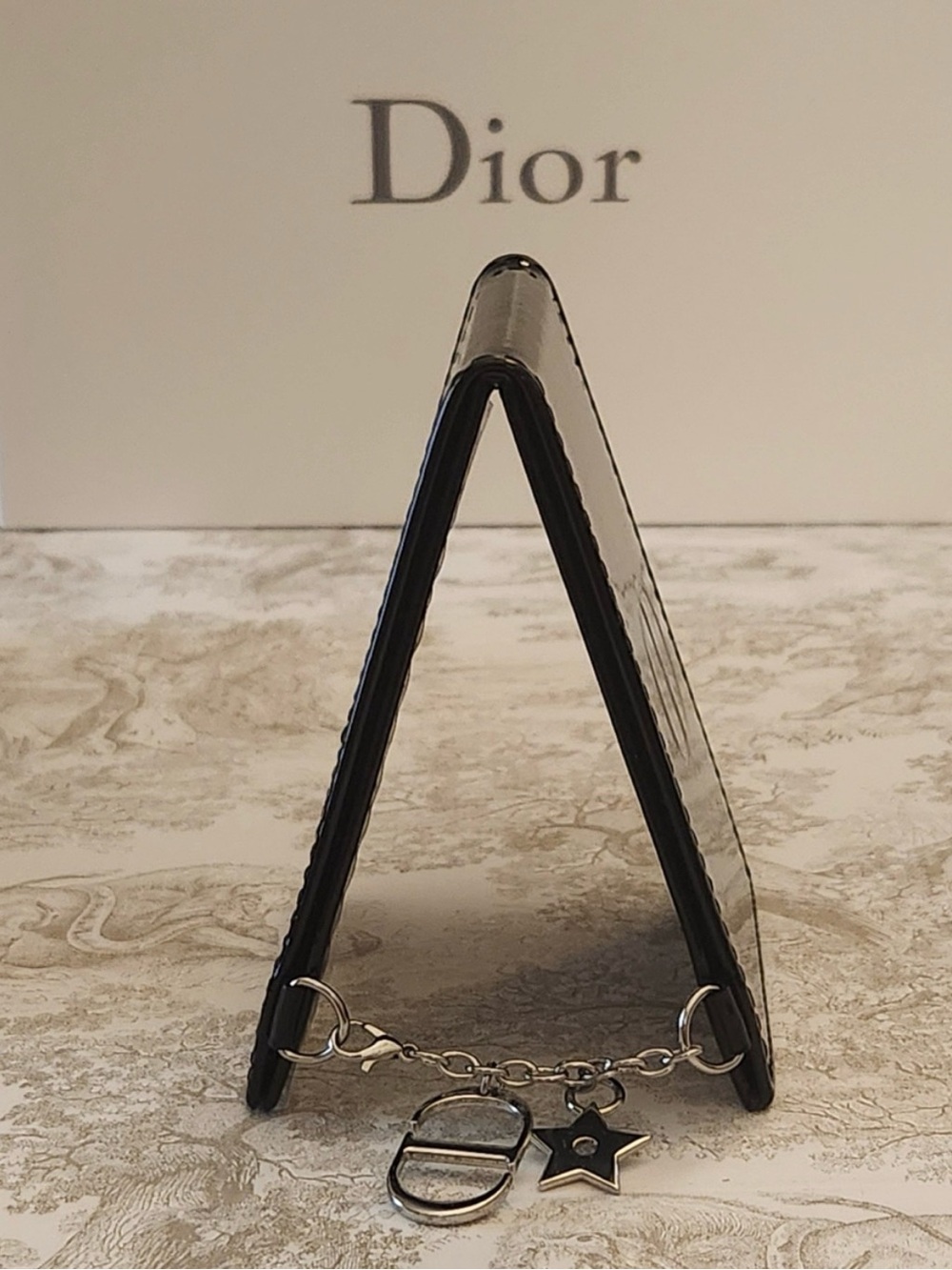 🔥100% AuyDior Black Patent Leather Card HDior holder🔥 - Picture 5 of 12
